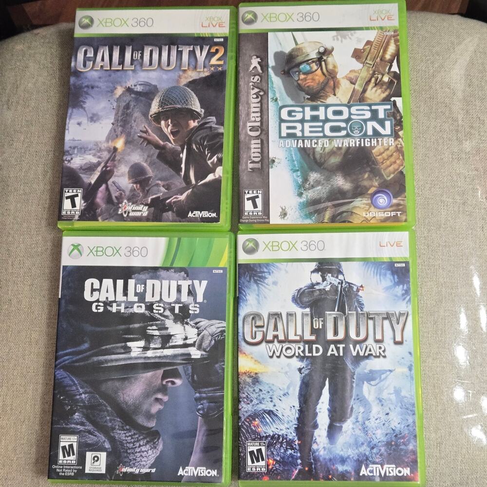 XBOX 360 RETRO FPS BUNDLE Lot of 4 all CIB